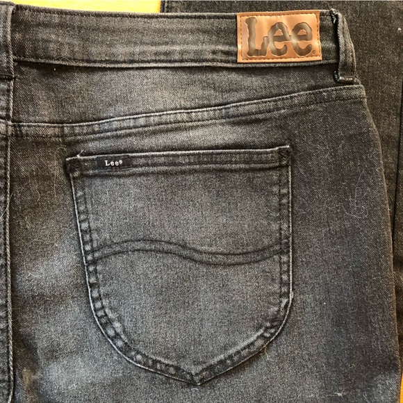 ◾️NWT Lee Iconic Straight Leg Black Jeans ◾️ - Picture 10 of 11